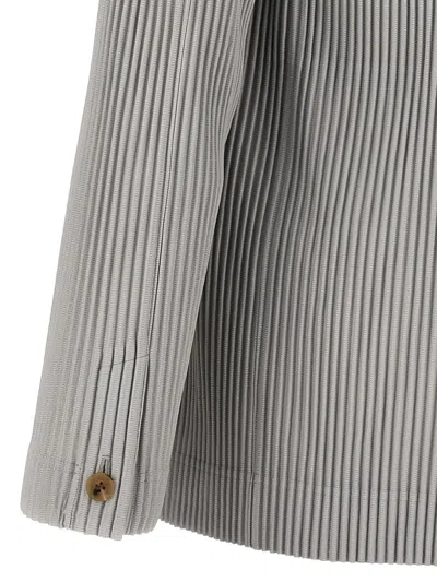 Issey Miyake Single-breasted Blazer With Long Sleeves