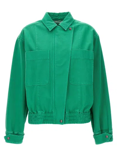 Max Mara 'arturo' Cropped Jacket With Elasticated Hem