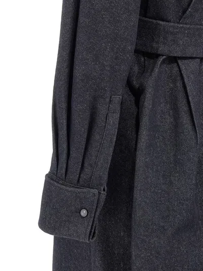 Max Mara Maxmara Women Aller - Denim-effect Chemise Dress In Blue