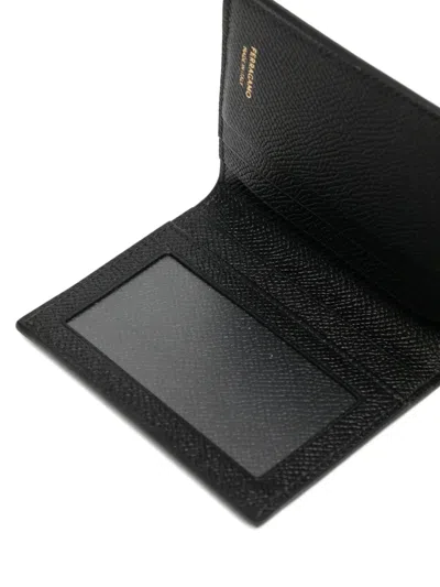 Ferragamo Bi-fold Cardholder Slots In Black