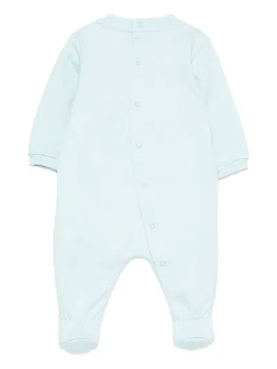 Moschino Teddy-print Pajamas In Blue