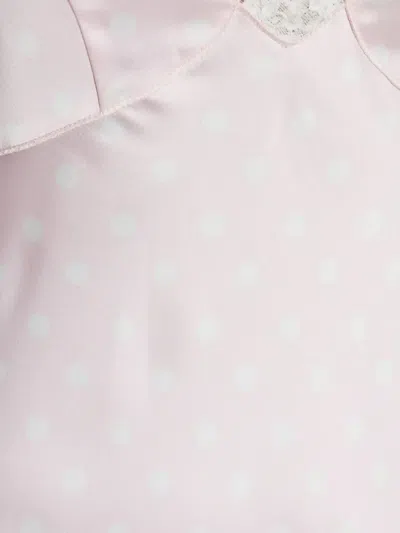 Loveshackfancy Manuela Lace-trimmed Polka-dot Maxi Dress In White