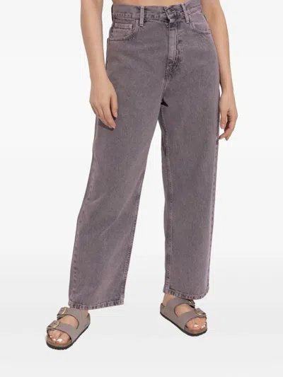 Carhartt Brandon Straight-leg Jeans In Brown