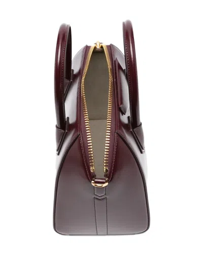 Givenchy Women Burgundy Leather Small Antigona Handbag