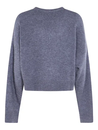 CRYSTAL-EMBELLISHED WOOL SWEATER