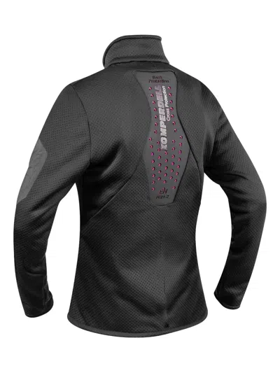Komperdell Grey Full Zip Technical Technical Sweater
