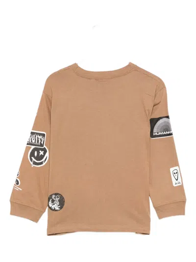Molo Rube Long-sleeve Sweatshirt In Brown