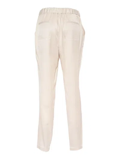 Lorena Antoniazzi Relaxed-fit Pants With Soft Sheen