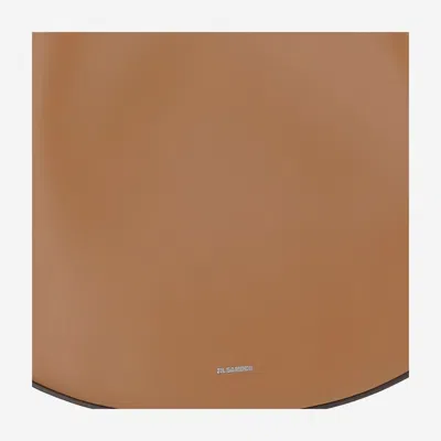 Jil Sander Women Brown Eldorado Medium Hobo Bag, Onesize Luxury Hobos For Women Darveys