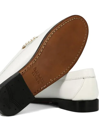 G.h. Bass & Co. Leather Penny Loafers In White