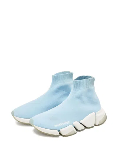 Pre-owned Balenciaga Knit-sock Sneakers