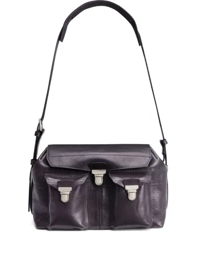 Lemaire Medium Gear Leather Shoulder Bag