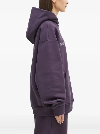 Pangaia Mens Dna Soft Organic Cotton Hoodie In Purple