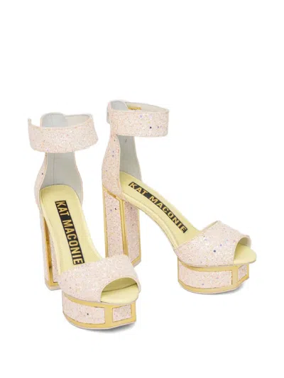 Kat Maconie 125mm Pammy Pumps In Pink