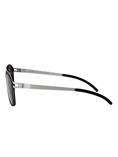 Mykita Geometric-frame Sunglasses In Black