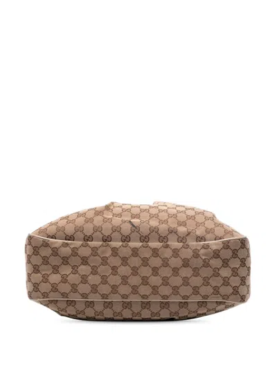 Pre-owned Gucci 2016-2025 Gg Canvas Sukey Crossbody Bag