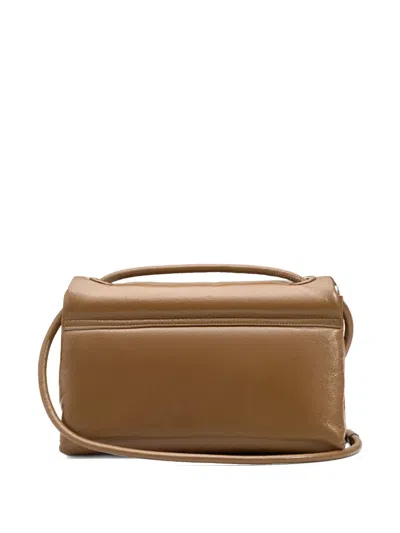 Ami Alexandre Mattiussi Brown Smooth Leather Voulez Vous Bag Brown
