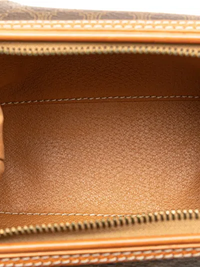 Pre-owned Celine 1990-2010 Macadam Coated Canvas Pouch