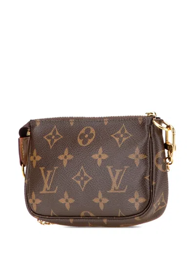 Pre-owned Louis Vuitton 2020 Monogram Mini Pochette Accessoires Handbag