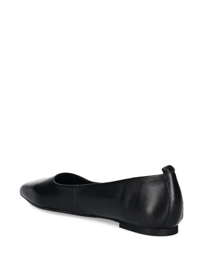 Marc O'polo Pointed-toe Ballet Flats In Black
