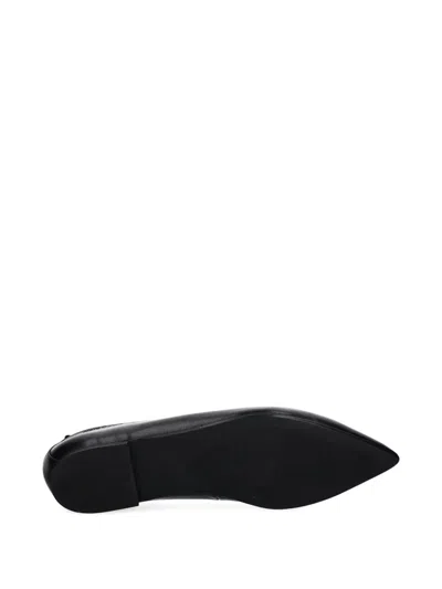Marc O'polo Pointed-toe Ballet Flats In Black