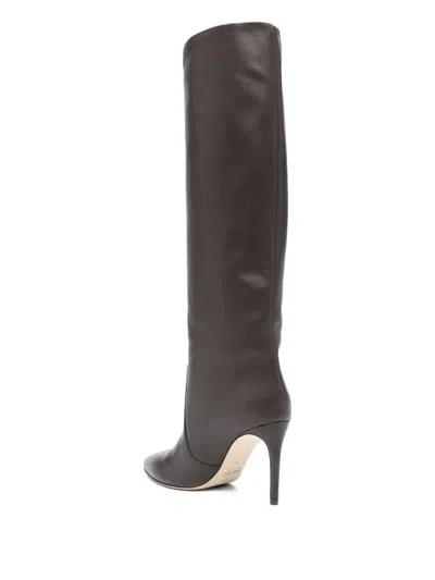 Paris Texas 85mm Leather Knee-high Boots
