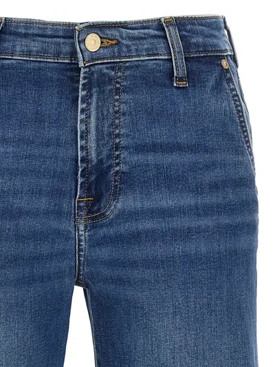 7 For All Mankind Dojo Stonewashed High-waist Jeans