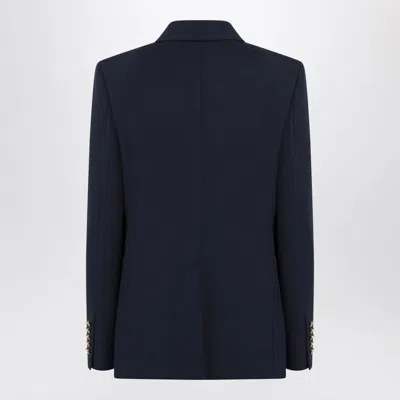 Gucci Blazer Double-breasted Gold-tone Buttons In Black