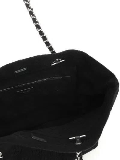 Tory Burch Ella Chain Shoulder Bags Black In Black