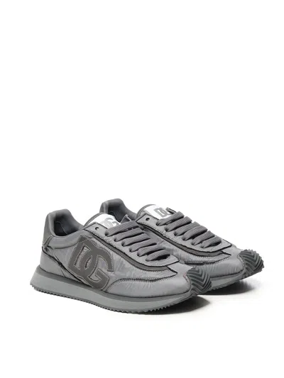 Dolce & Gabbana Cushion Nylon Sneakers Rubber Sole