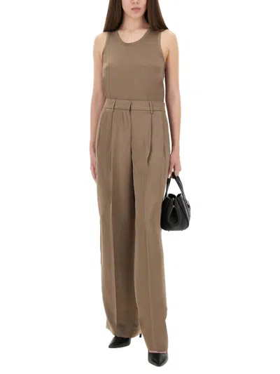 Michael Kors Rower Model Tank Top In Brown