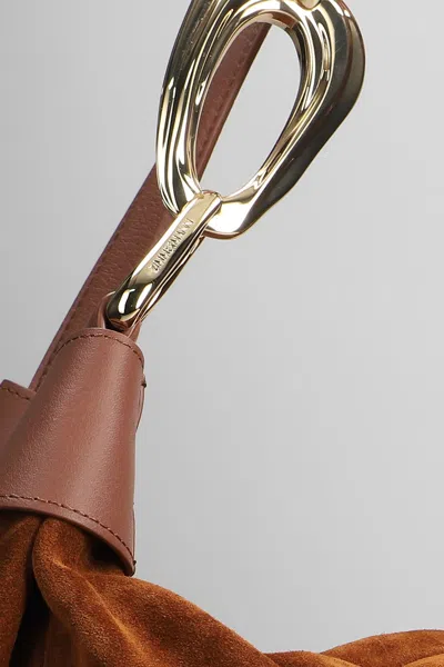 Zimmermann Trampoline Small Shoulder Bag In Leather Color Suede