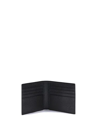 Valentino Rockstud Textured Studded Bi-fold Wallet
