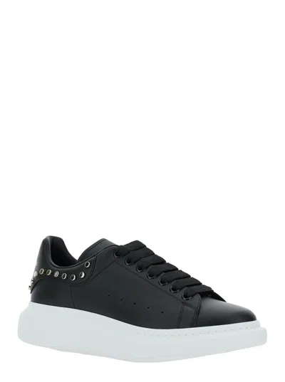 Alexander Mcqueen Studded Leather Platform Sneakers