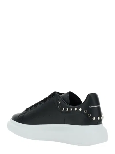 Alexander Mcqueen Studded Leather Platform Sneakers
