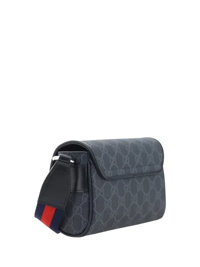 Gucci Gg Mini Faux Leather Crossbody Bag