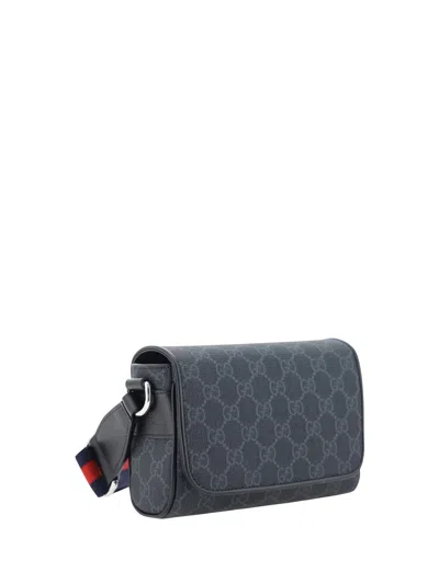 Gucci Gg Mini Faux Leather Crossbody Bag