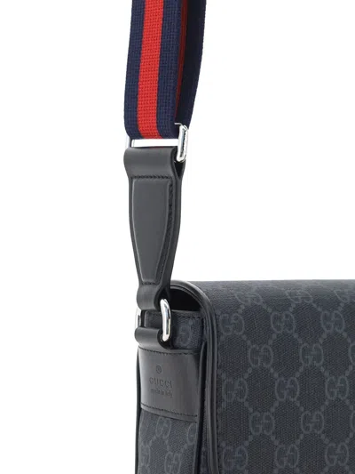Gucci Gg Mini Faux Leather Crossbody Bag