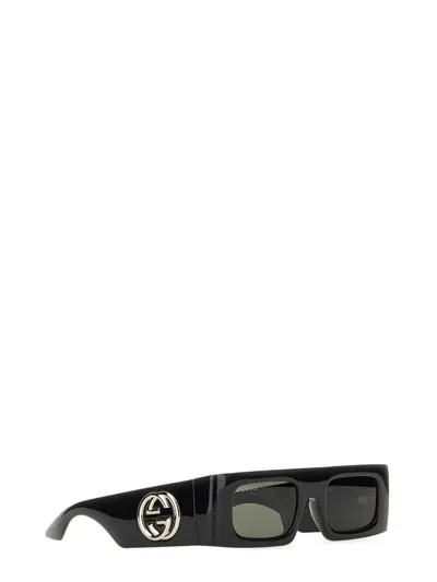 Gucci Rectangle Frame Sunglasses