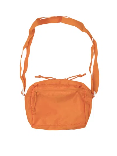 Human Made Orange Nylon Crossbody Bag