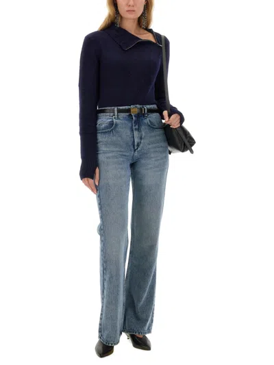 Isabel Marant Belvira Flowing Bootcut Jeans