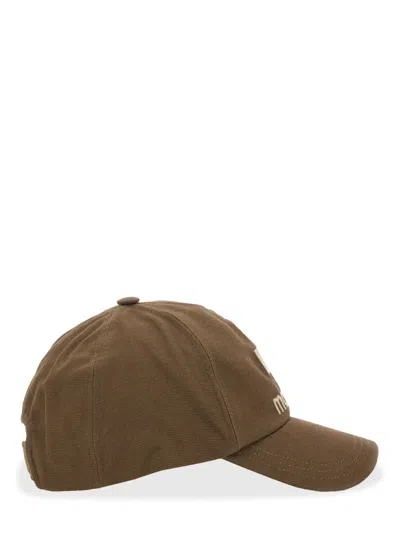 Isabel Marant Logo Embroidered Baseball Cap In Brown