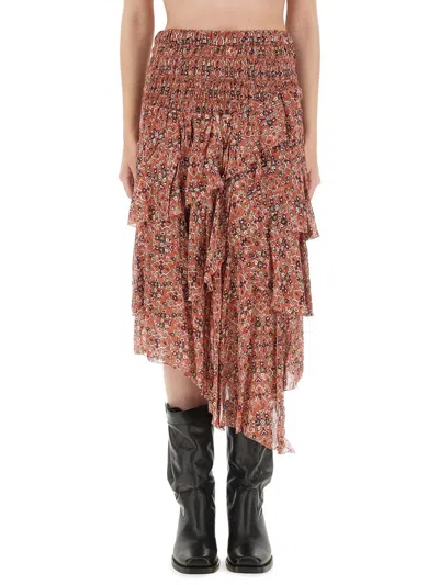 Isabel Marant Étoile Isabel Marant Etoile Multicolour Viscose Skirts In Multi