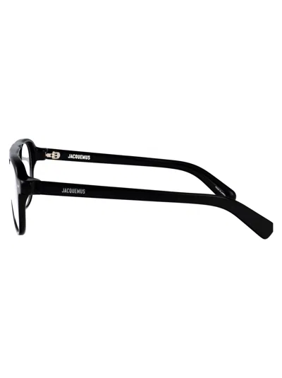 Jacquemus Pilot-frame Glasses In Black