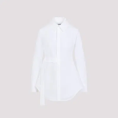 Jean Paul Gaultier Tailored Wrap Shirt With Silhouette