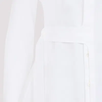 Jean Paul Gaultier Tailored Wrap Shirt With Silhouette