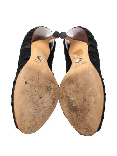 Pre-owned Dolce & Gabbana 2023 110mm Mesh Pumps