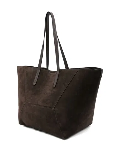 Brunello Cucinelli Suede Tote Bag