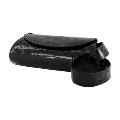Jil Sander Cannolo Small Purse In Black