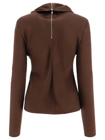 Jil Sander Neck Cowl Sleeves Long Knitwear